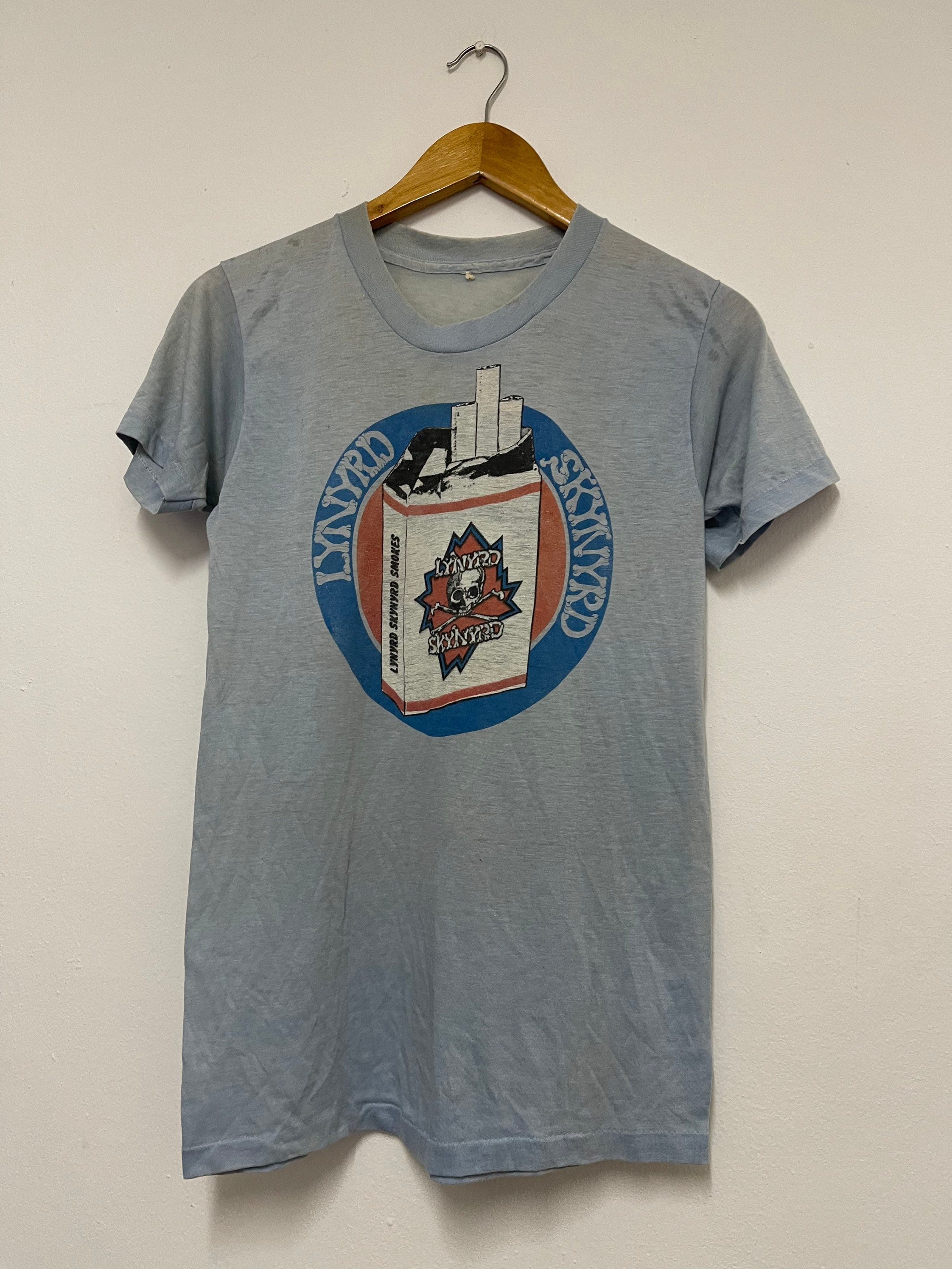 トップス 70s Lynyrd Skynyrd's vintage band tee Vintage 70s Lynyrd Skynyrd : Pronounced Leh-nerd Skin-nerd 1974 T