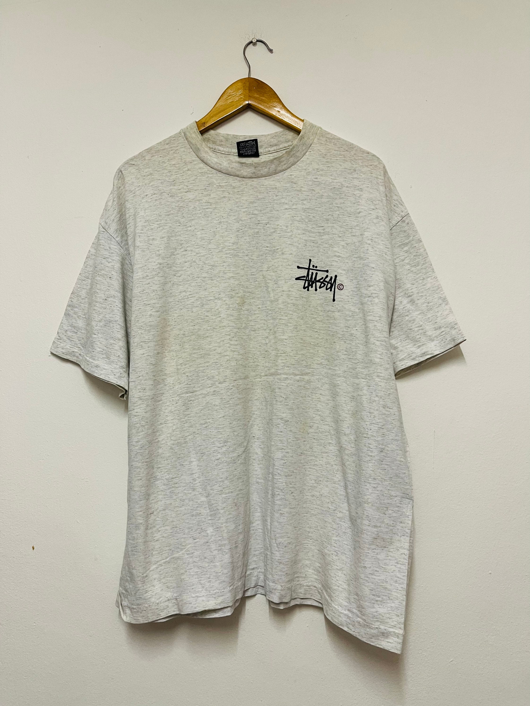 Vintage 90s Stussy T-shirt / Worldtribe / Big Logo / Spell Vintage 90s Stussy T-shirt / Worldtribe / Big Logo / Spell