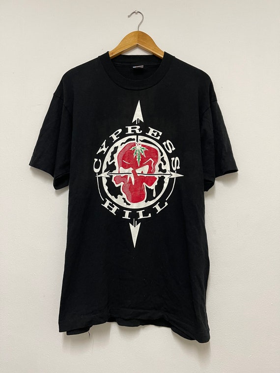 Vintage 90s Cypress Hill Funky Cypress Hill Shit 1991 T shirt Rap Hip Hop Rave House Music Streetwear Black L Etsy UK