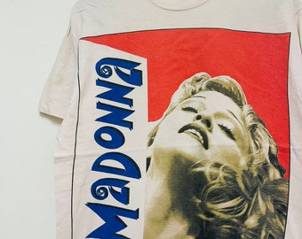 Vintage 90s Madonna : 1992 Girlie Show T-shirt / 90s Solo Singers