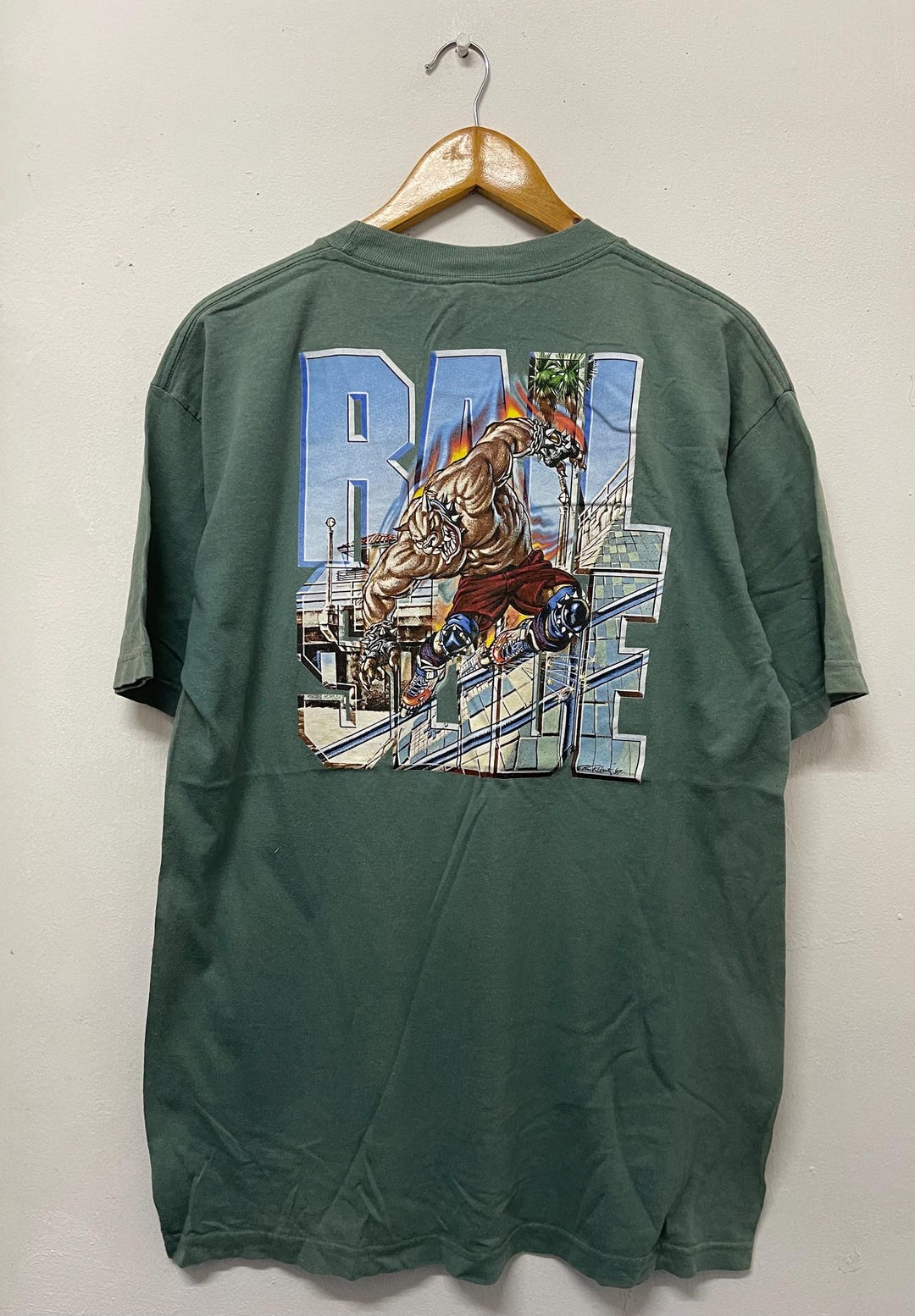 フェード 90s CROSS BREED グラフィックT ストリート フェード 90s CROSS BREED グラフィックT ストリート