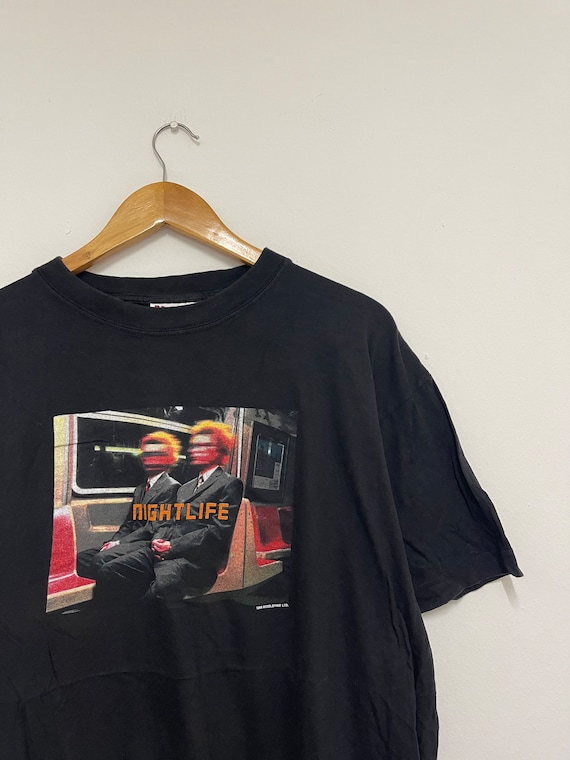 Vintage Y2K Pet Shop Boys “ Nightlife 2000 Synth-pop Music Band T