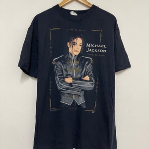 Vintage 90s Micheal Jackson “ Dangerous Tour 1992 Pop Music T-Shirt / Rock Tee / Tour Tee / Concerts / Rare / Streetwear / Black / L