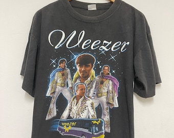 Vintage 90s Weezer “brush Your Teeth 1995 Alt Rock Tee / Band T