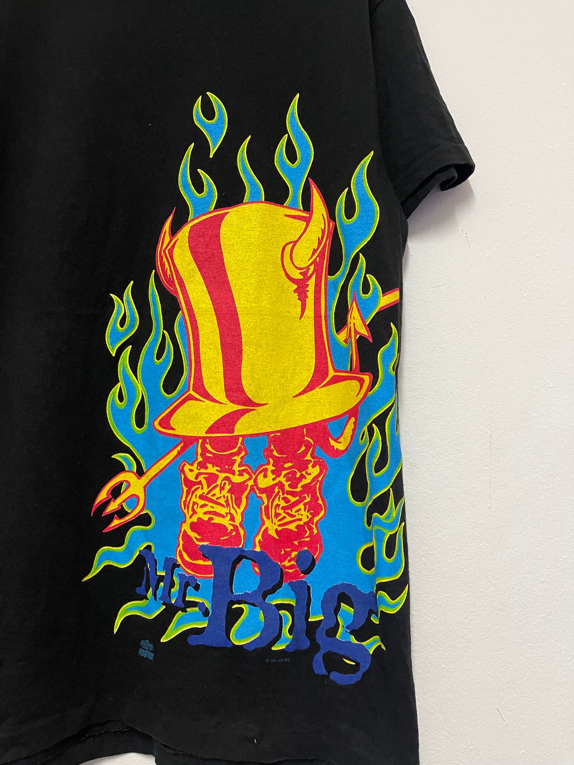 Vintage 90s Mr Big : Japandemonium 1994 Hard Rock Music T
