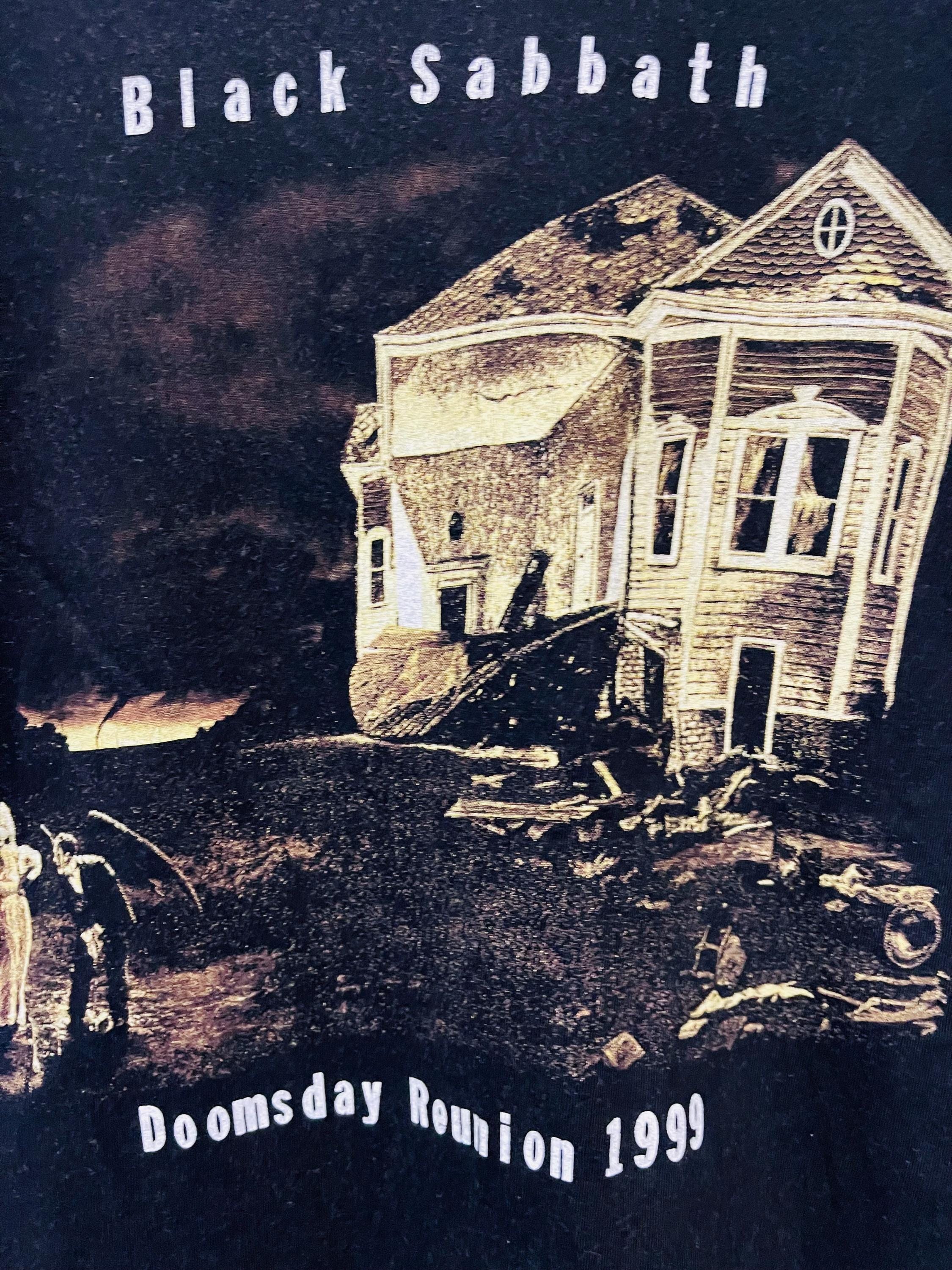Vintage 90s Black Sabbath : Doomsday Reunion 1999 T-shirt