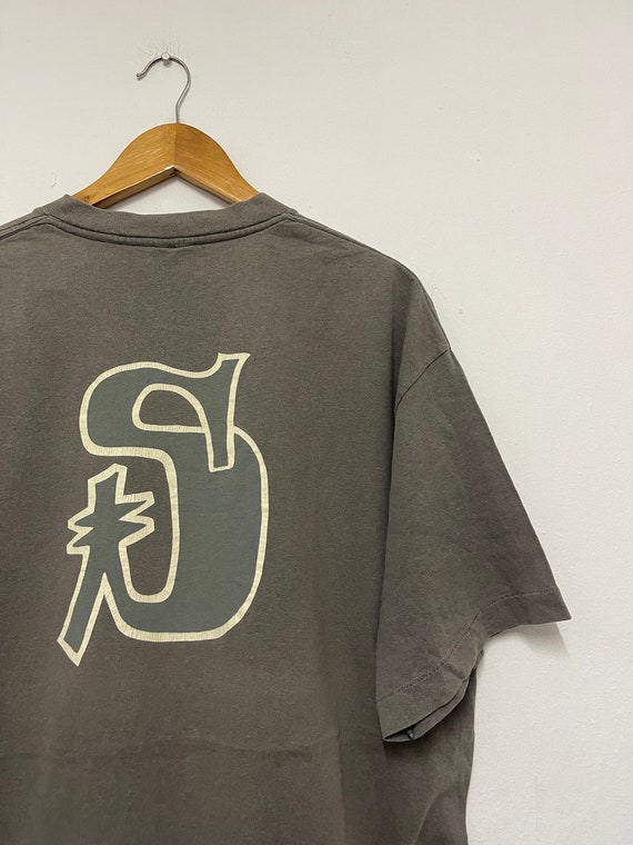 Vintage T-shirt Stussy Large 1990s 2000s New York Los