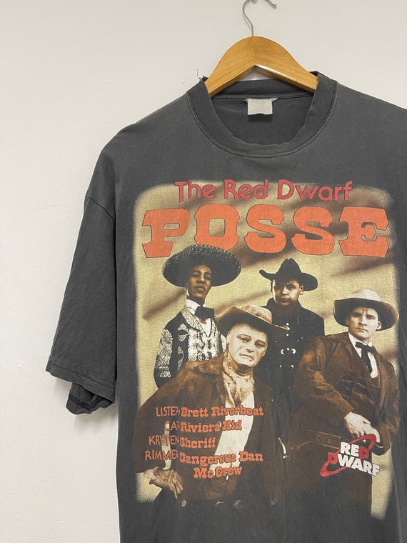 90年代ヴィンテージ The Red Dwarf POSSE コメディドラマ Tシャツ 