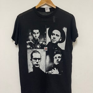Vintage 80s Depache Mode “ 101 1988 New Wave Music T-Shirt / Rock T-Shirt / Rave / Post Punk / Streetwear / Black / S