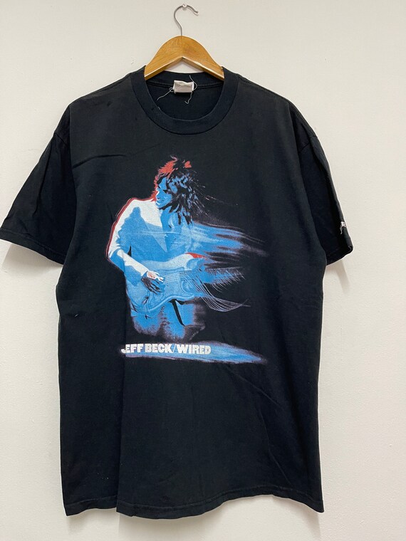 Vintage Y2K Jeff Beck “wired 2000 Japan Tour Rock T-shirt