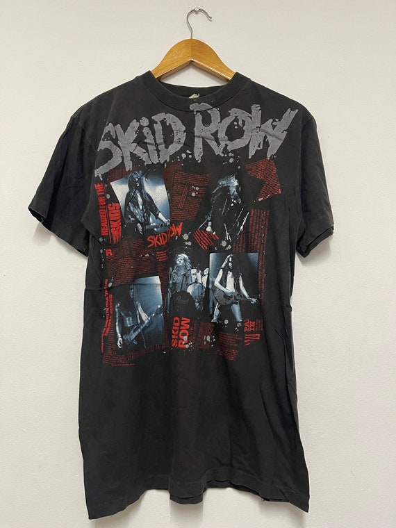 スキッド・ロー 1991ツアー バンドTシャツ L SKID ROW】ロックTシャツ
