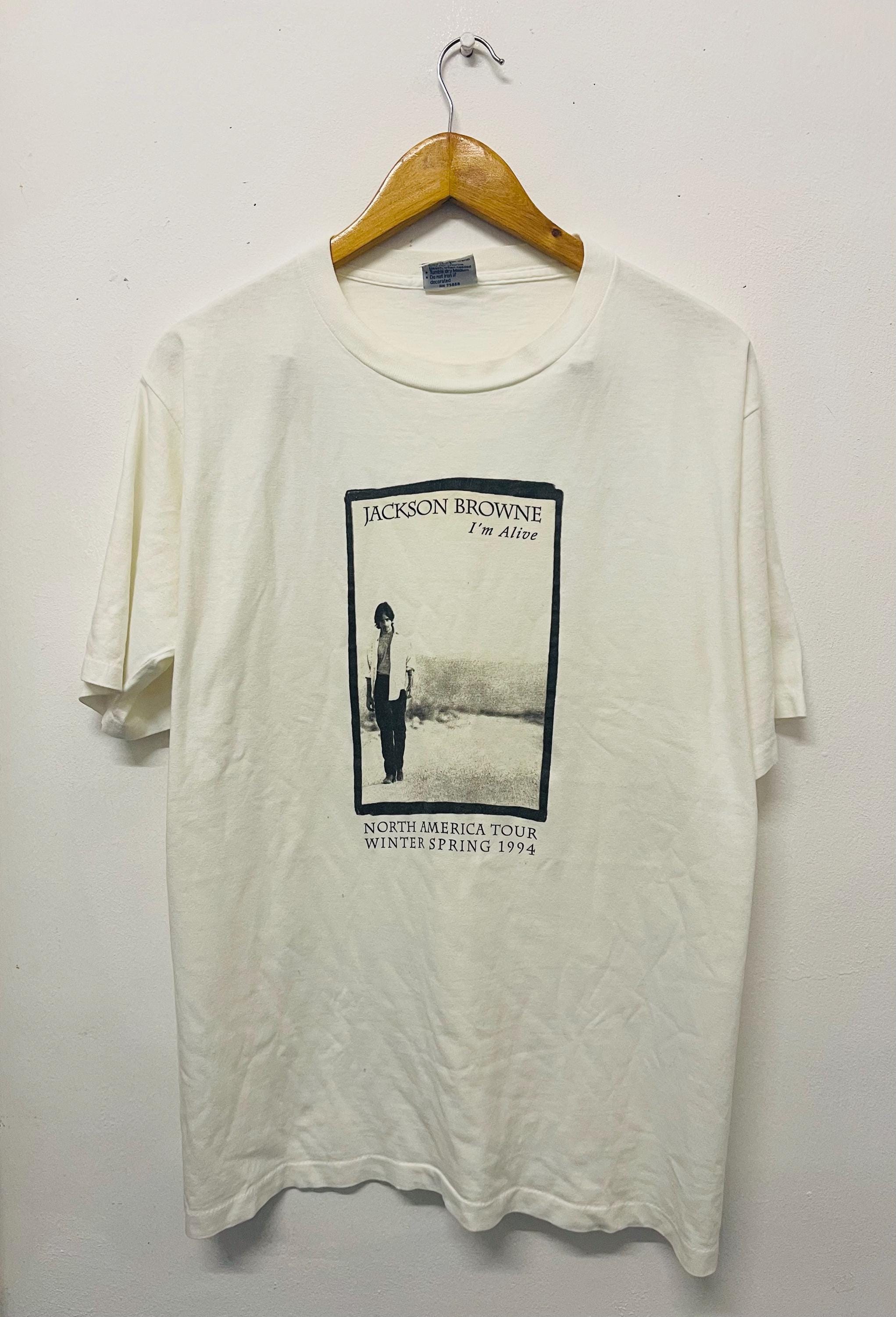 JACKSON BROWNE I'm Alive '93 Tシャツ Vintage 90s Jackson Browne : I'm Alive 1994 T-shirt / Rock