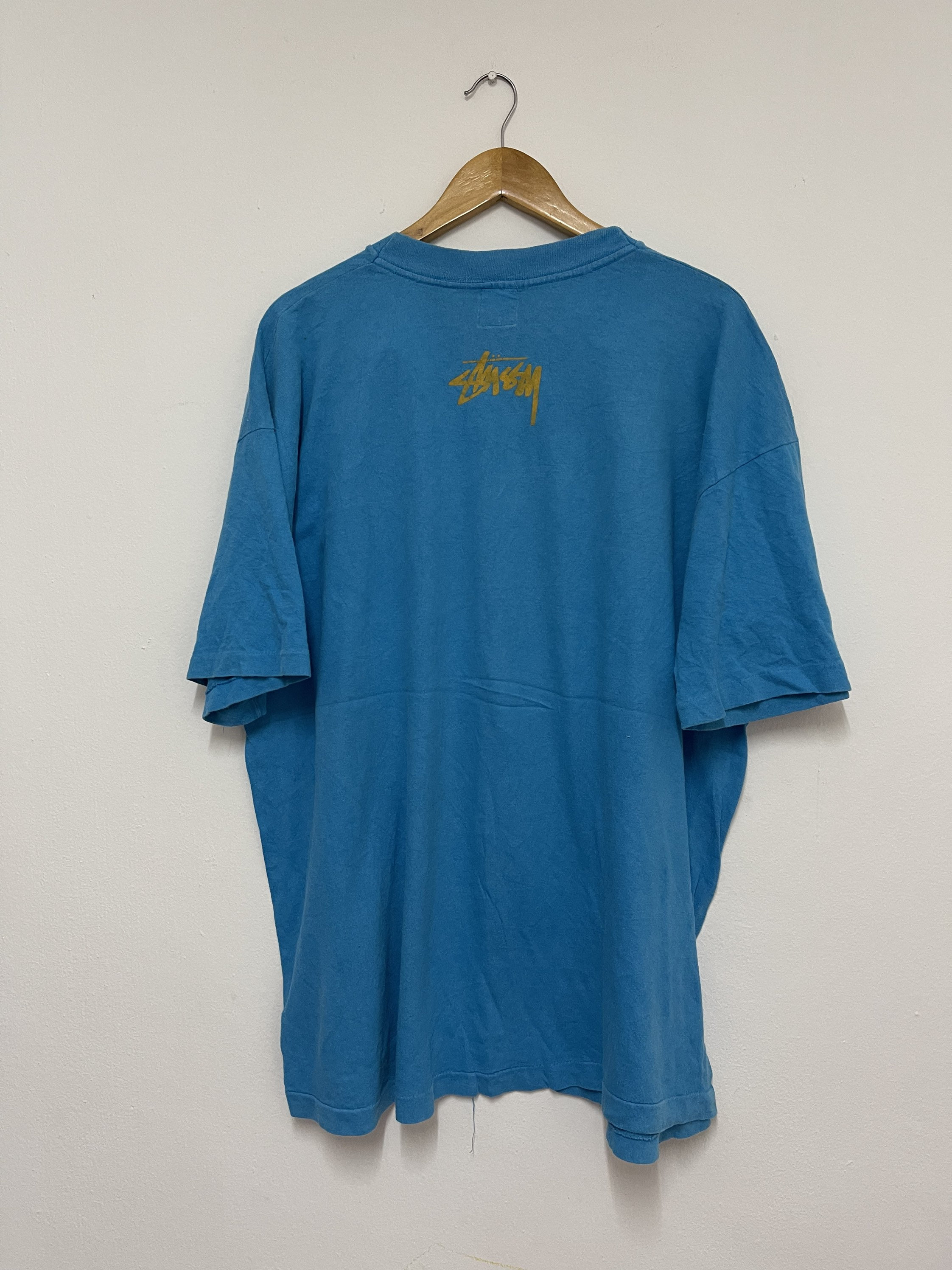 Vintage 90s Stussy Sun Faded Crew Neck Sweatshirt Small | eBay