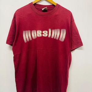 Vintage 90s Mossimo : Daze n Confuse T-Shirt / Modern Streetwear / Rare / Street Fashion / Designer / Skate Surf / Maroon / M