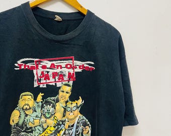 Vintage 90s Nwo Japan : Japan Pro Wrestling Sportman Celebrity T