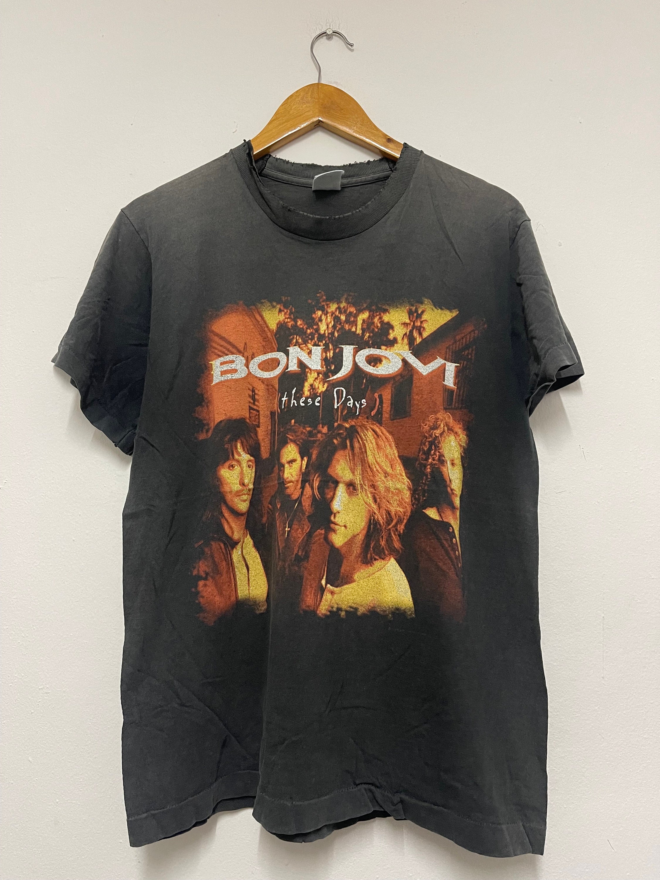 Vintage 90s Bon Jovi : These Days 1995 Music T-shirt / Rock