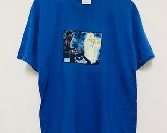 Vintage 00s Sonic Jugend : NYC Ghost and Flowers 2000 Musik T-Shirt / Noyre Rock / Alt Rock / Rock / Streetwear / Blau / M / 00s Music
