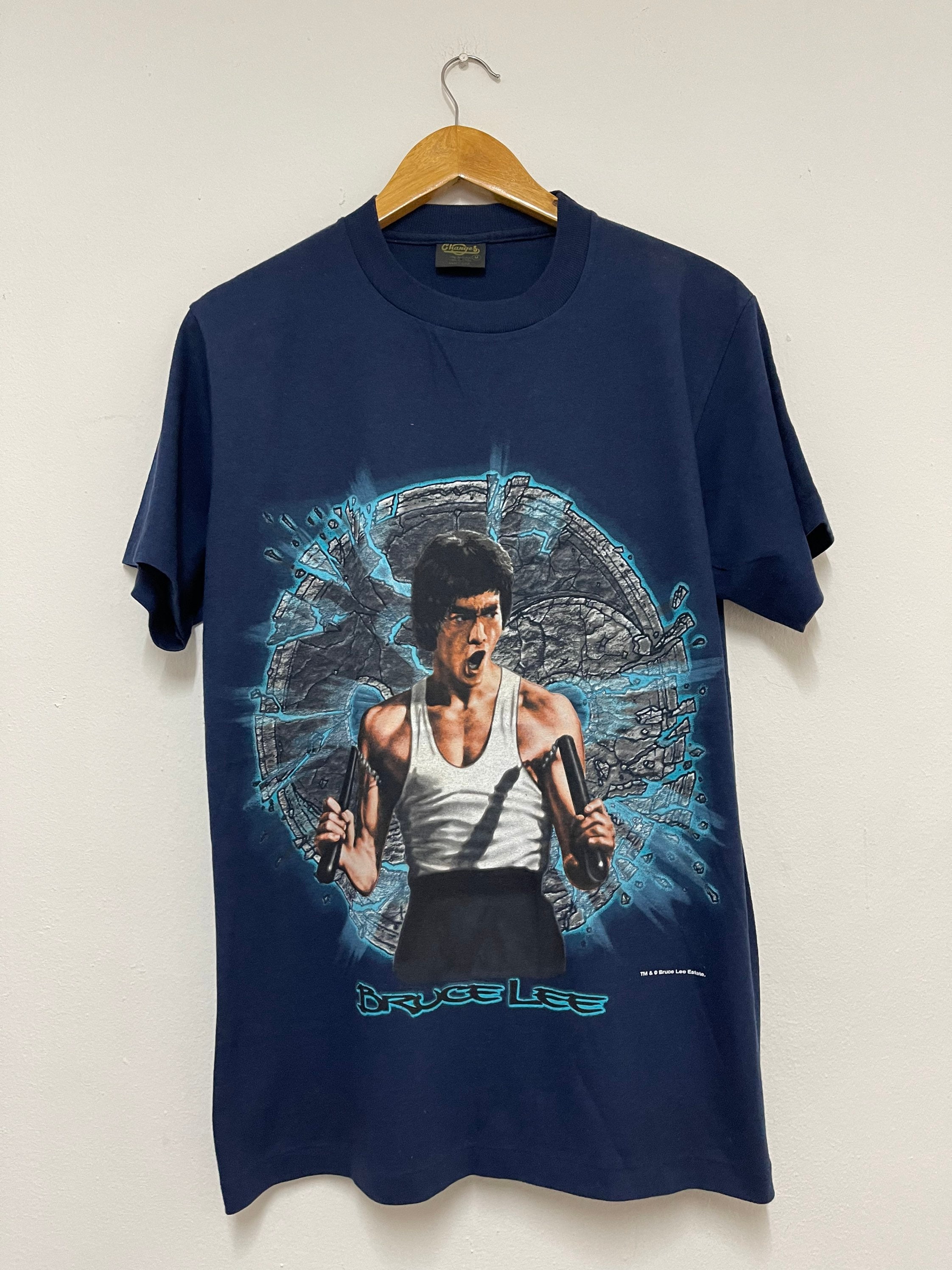 Vintage 90s Bruce Lee Film T-shirt / Movie / Martial Arts / - Etsy