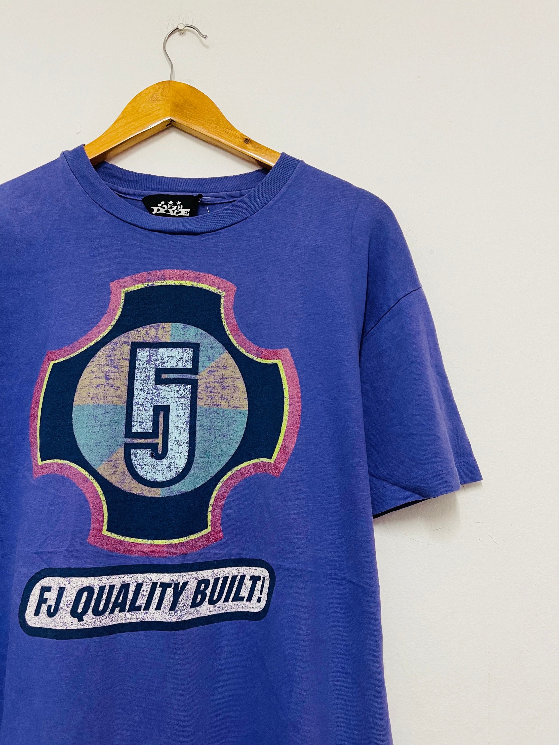 Vintage 90s Freshjive Clothing : FJ Quality Built T-shirt / Modern