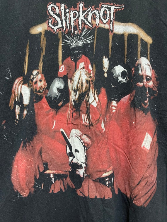 Slipknot バンドT raptee　vintage Vintage SlipKnot Band T-shirt Heavy Metal 2008 Men's Large