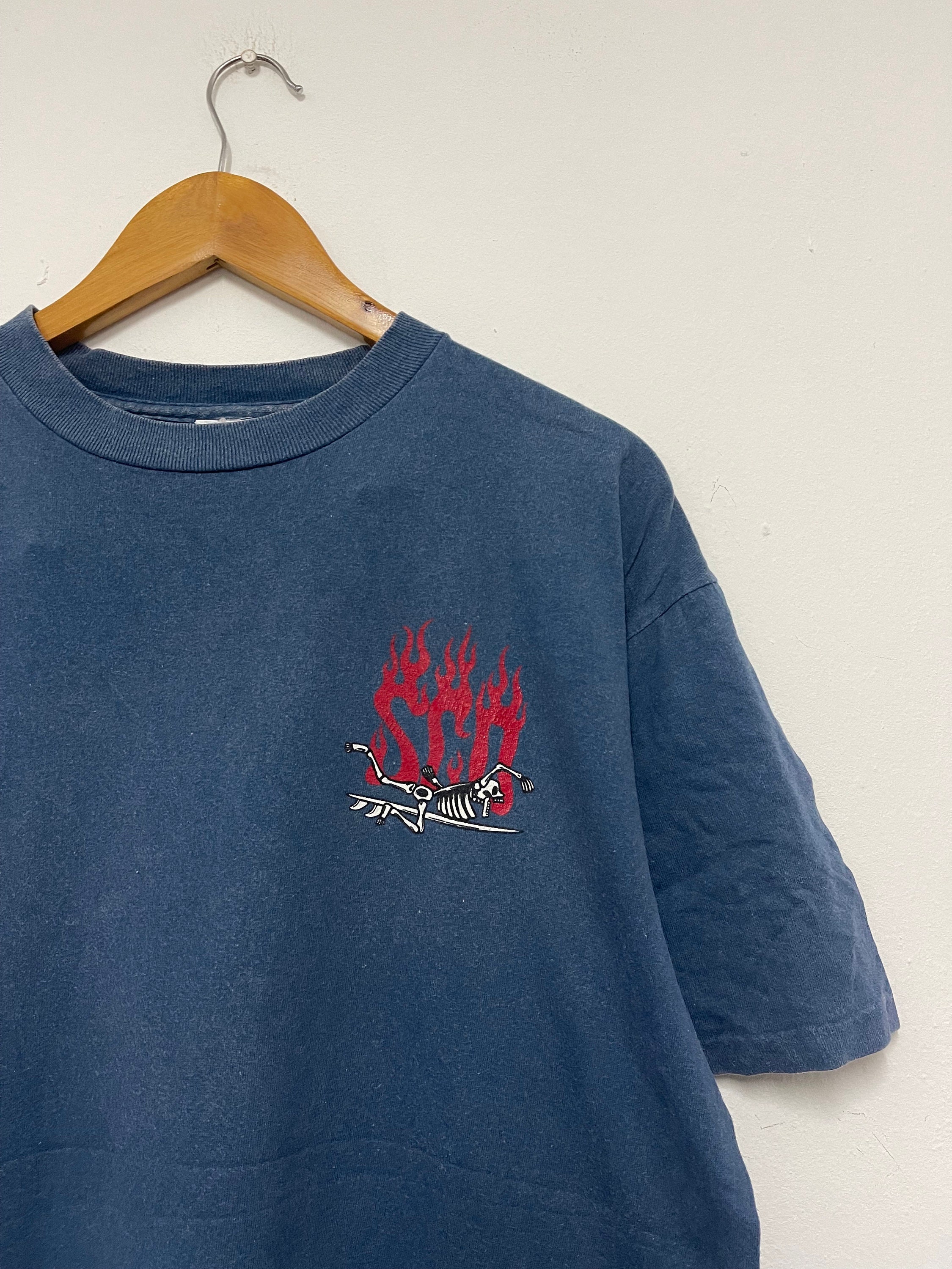 Vintage 90s Sally Can't Dance : Scd Surf Skate T-shirt