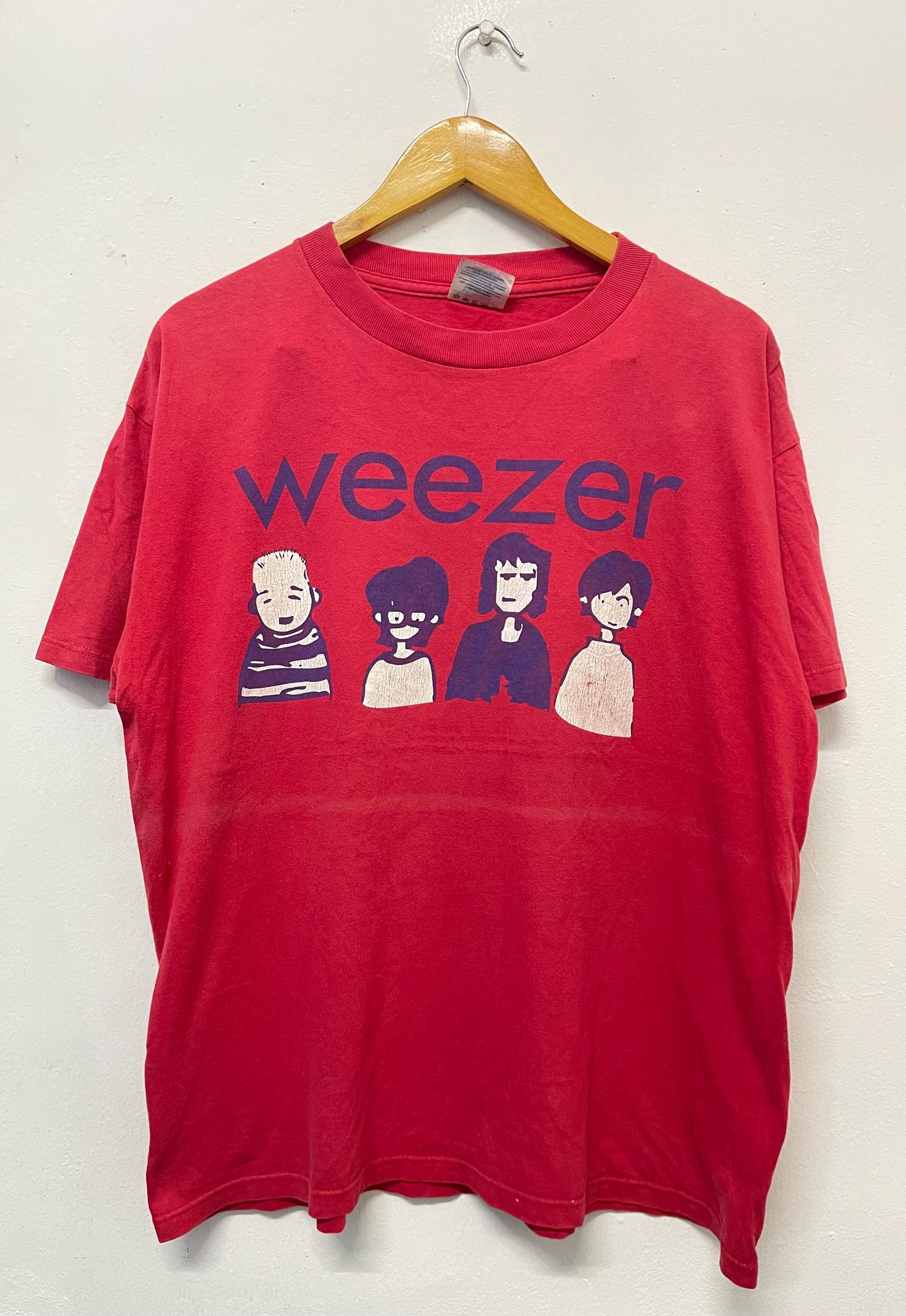 Red Weezer T Shirt - Etsy