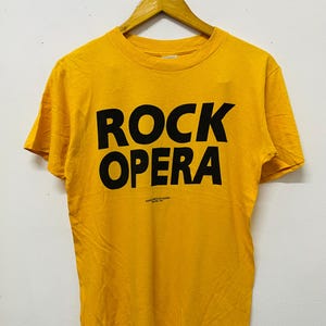 Vintage 90s Mr Children : Rock Opera 1995 Band T-Shirt / Power Pop / Japan Pop Band / Pop Culture / Japan Music / Rock T-Shirt / Yellow / M
