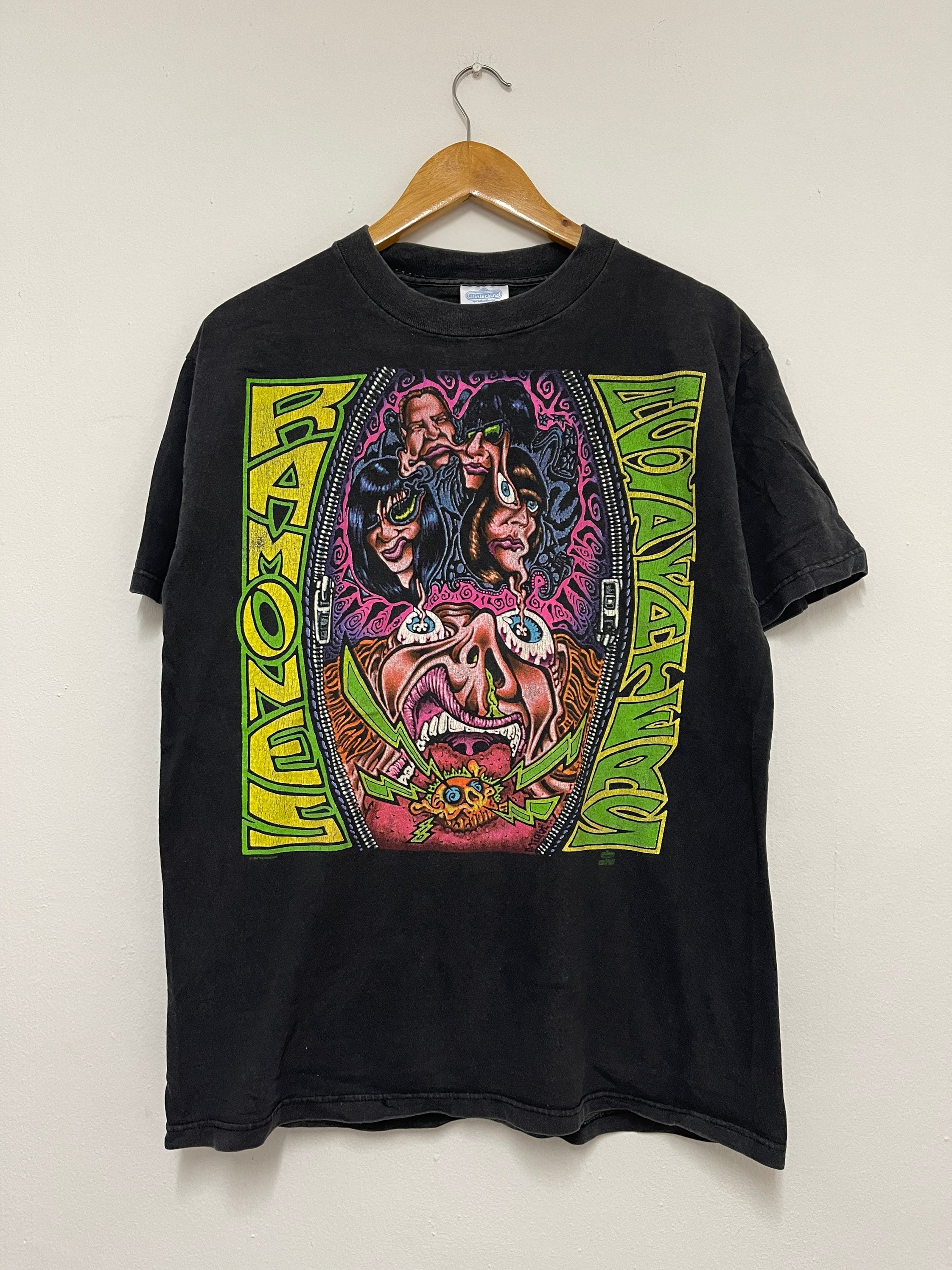 Vintage 90's the Ramones “ Acid Eaters 1994 Punk Music Band T