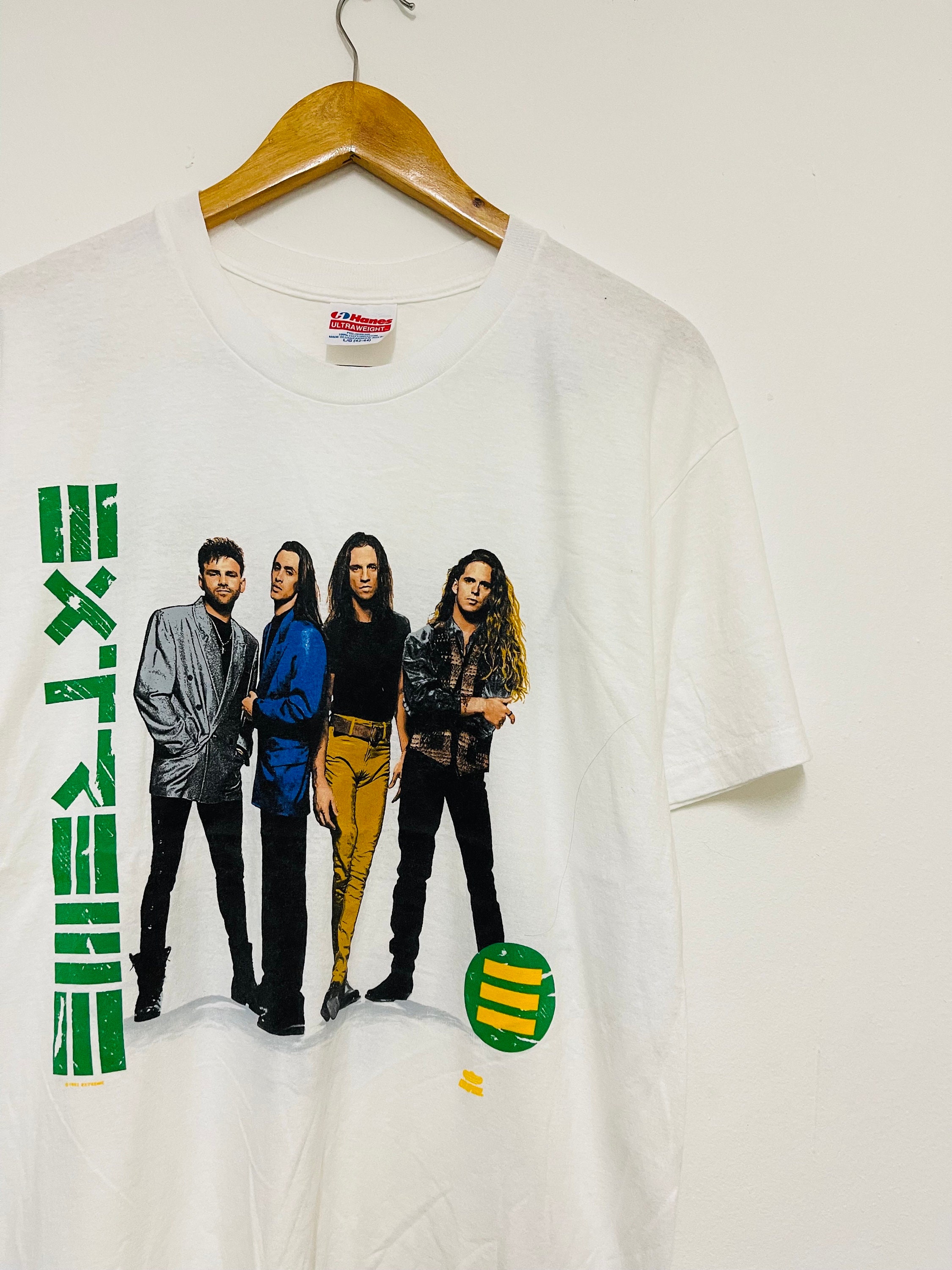Vintage 90s Extreme Band “ Stop the World 1993 Tour T-shirt / Rock