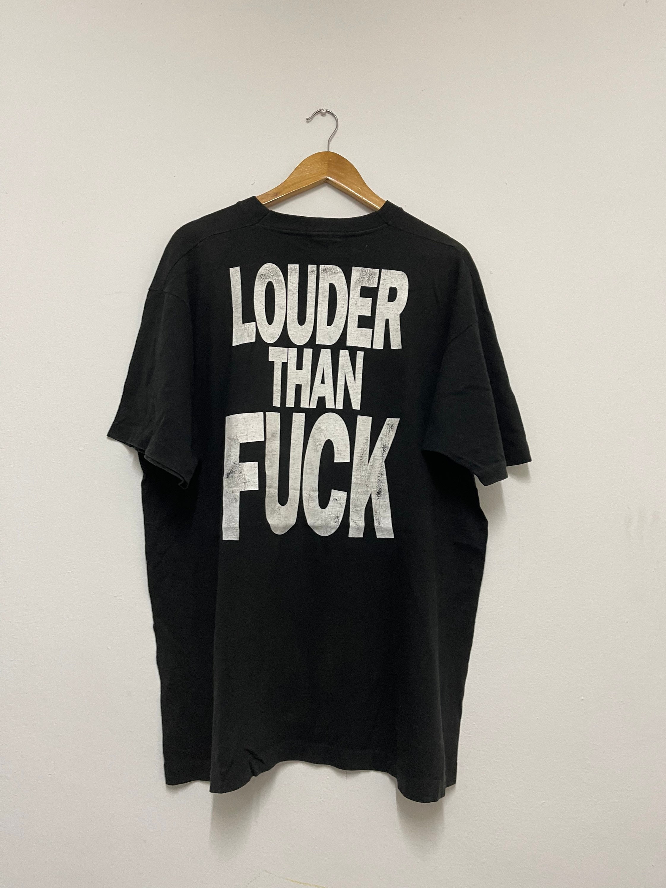 ICE T LOUDER THAN FUCK TOUR TEEビンテージ ICE T LOUDER THAN FUCK TOUR TEEビンテージ