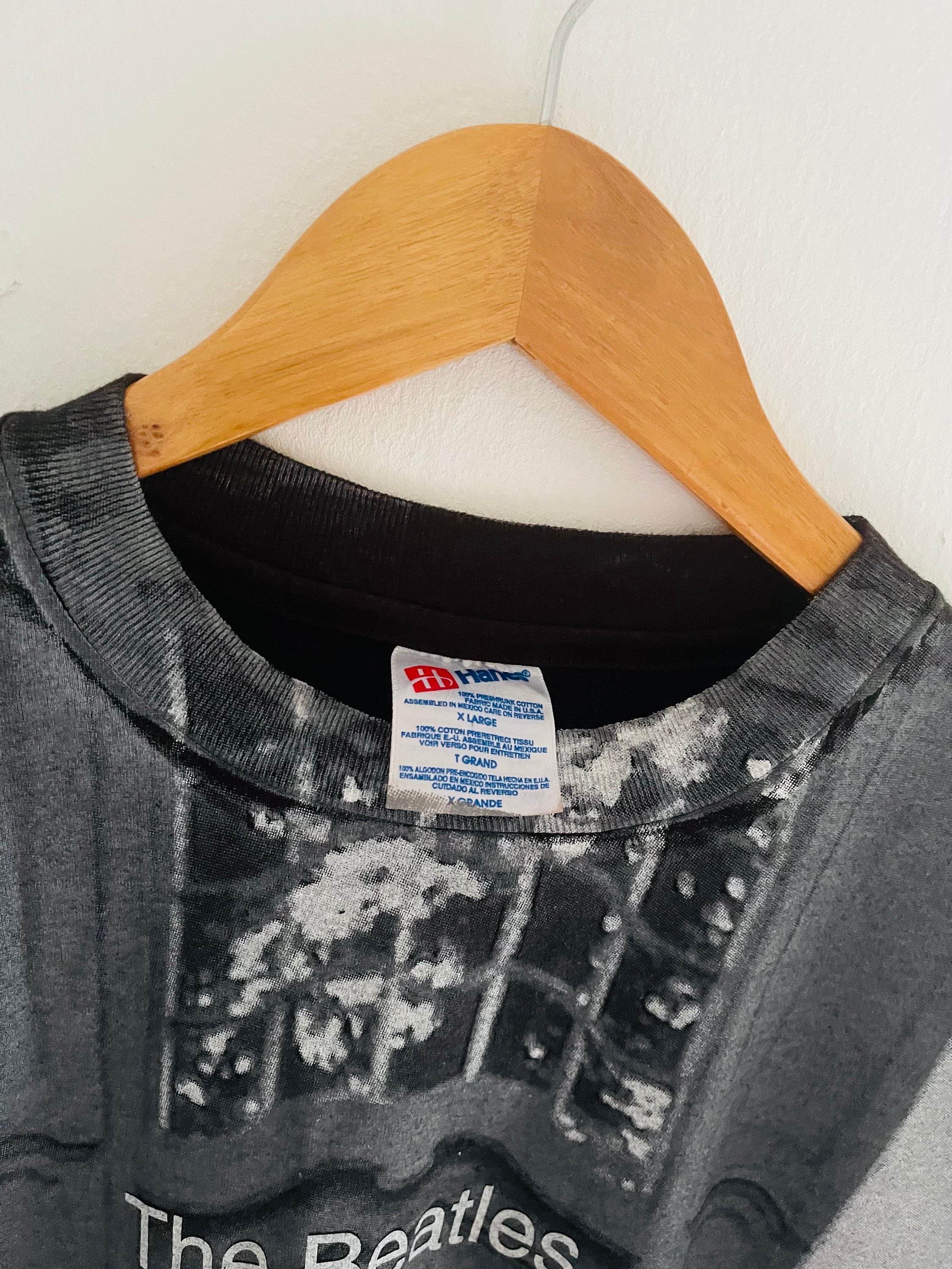 THE BEATLES ロックTシャツ フェード　ビンテージ　90s レア 90s BEATLES ビートルズ Tシャツ フェード USA ヴィンテージ