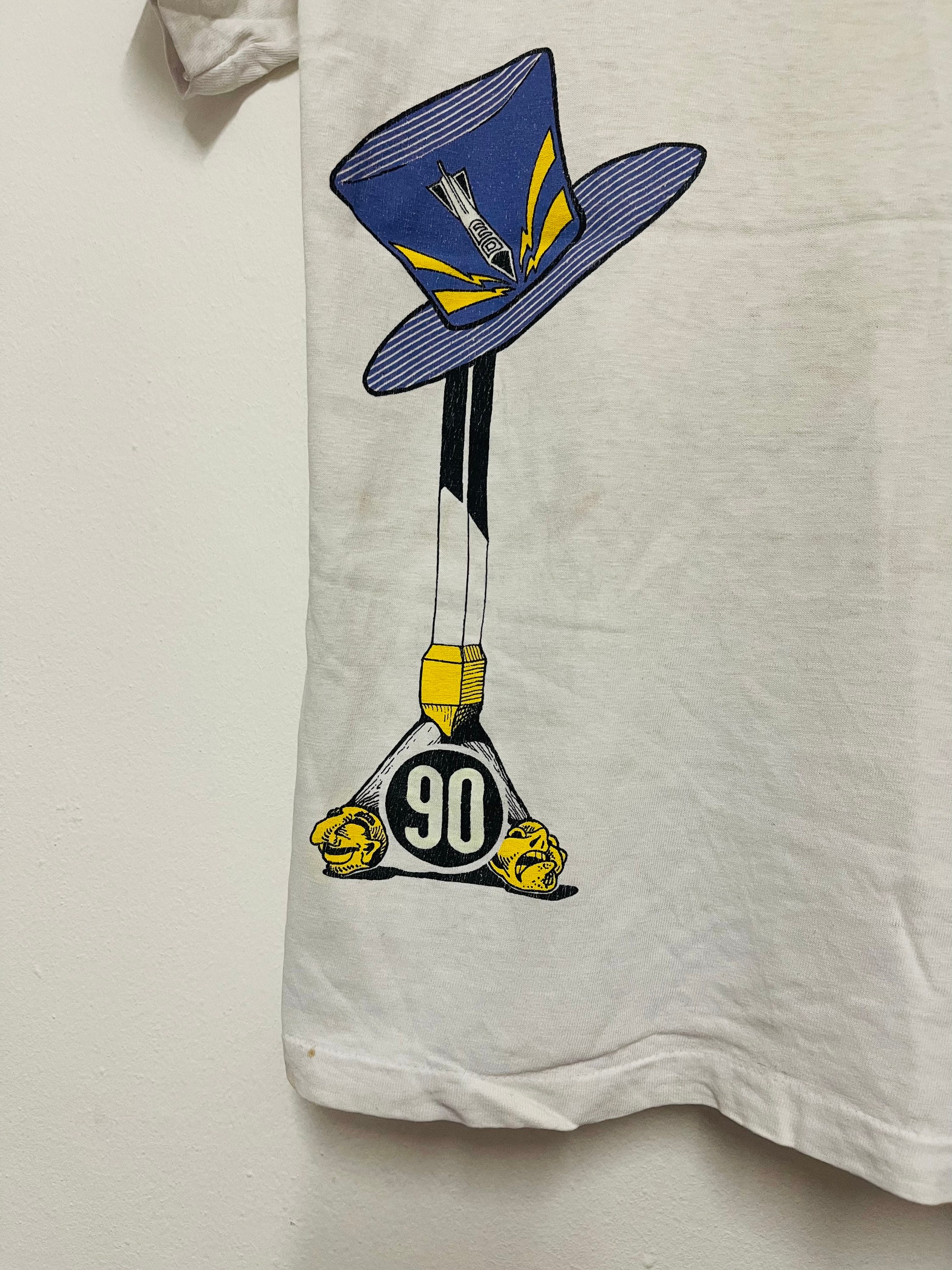 Vintage 90s Kevin Staab “ninety Clothing T-shirt / Distress