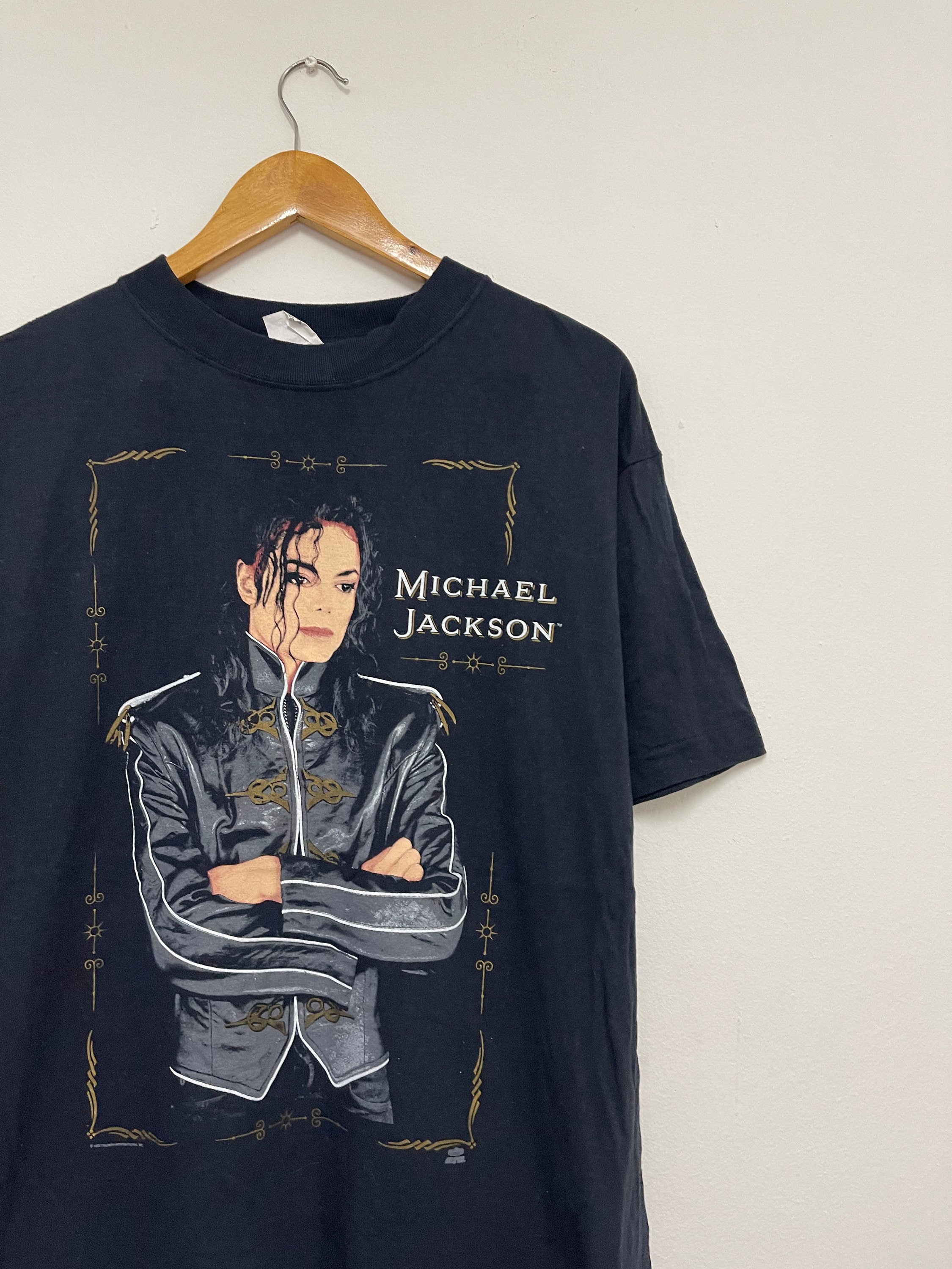 マイケルジャクソン　1992デンジャラスツアーTシャツ 超レア マイケルジャクソンTシャツ デンジャラスワールドツアー