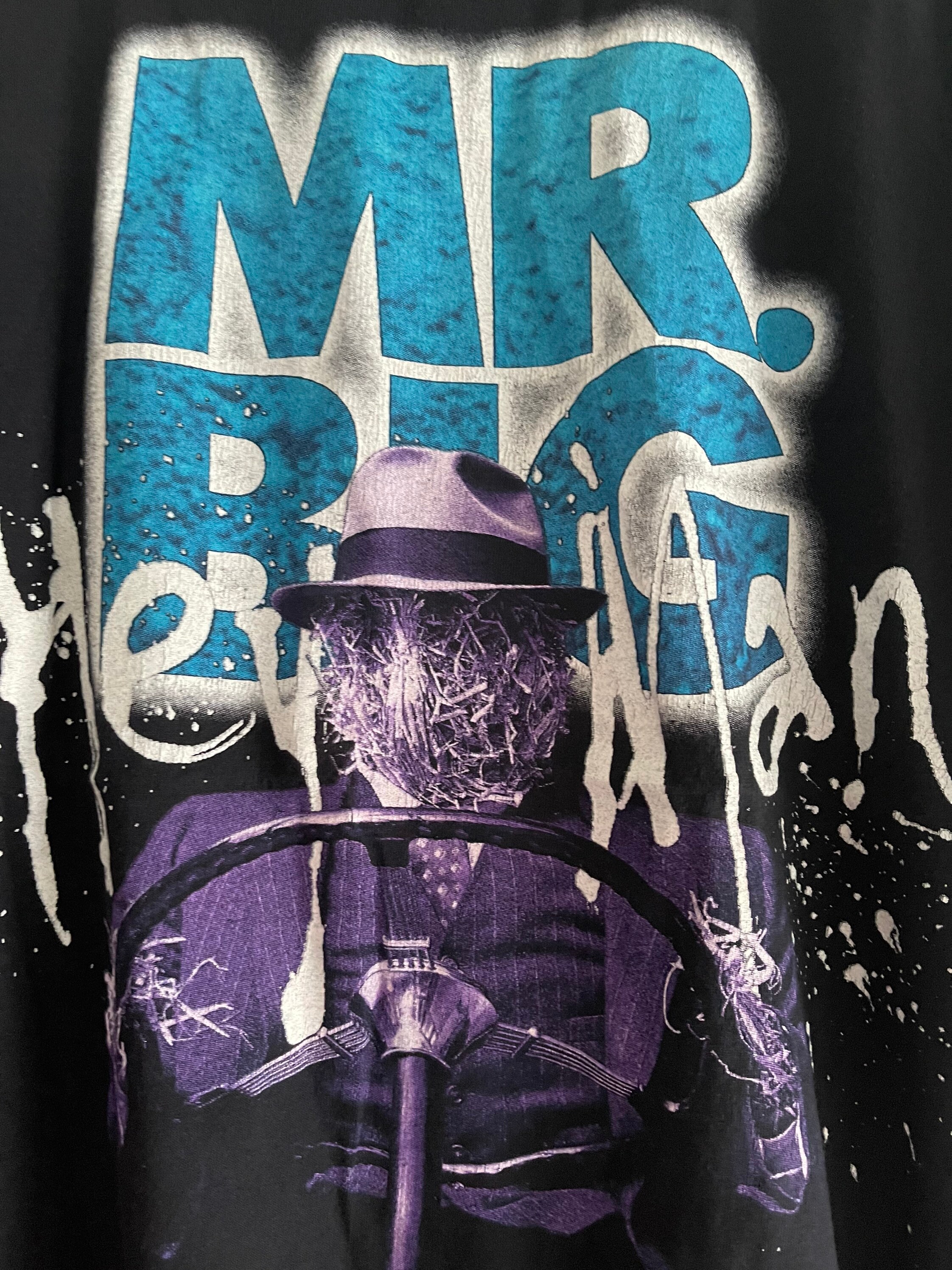 Vintage 90s Mr. Big Band “ Hey Man 1996 Rock T-shirt / Rock Tee