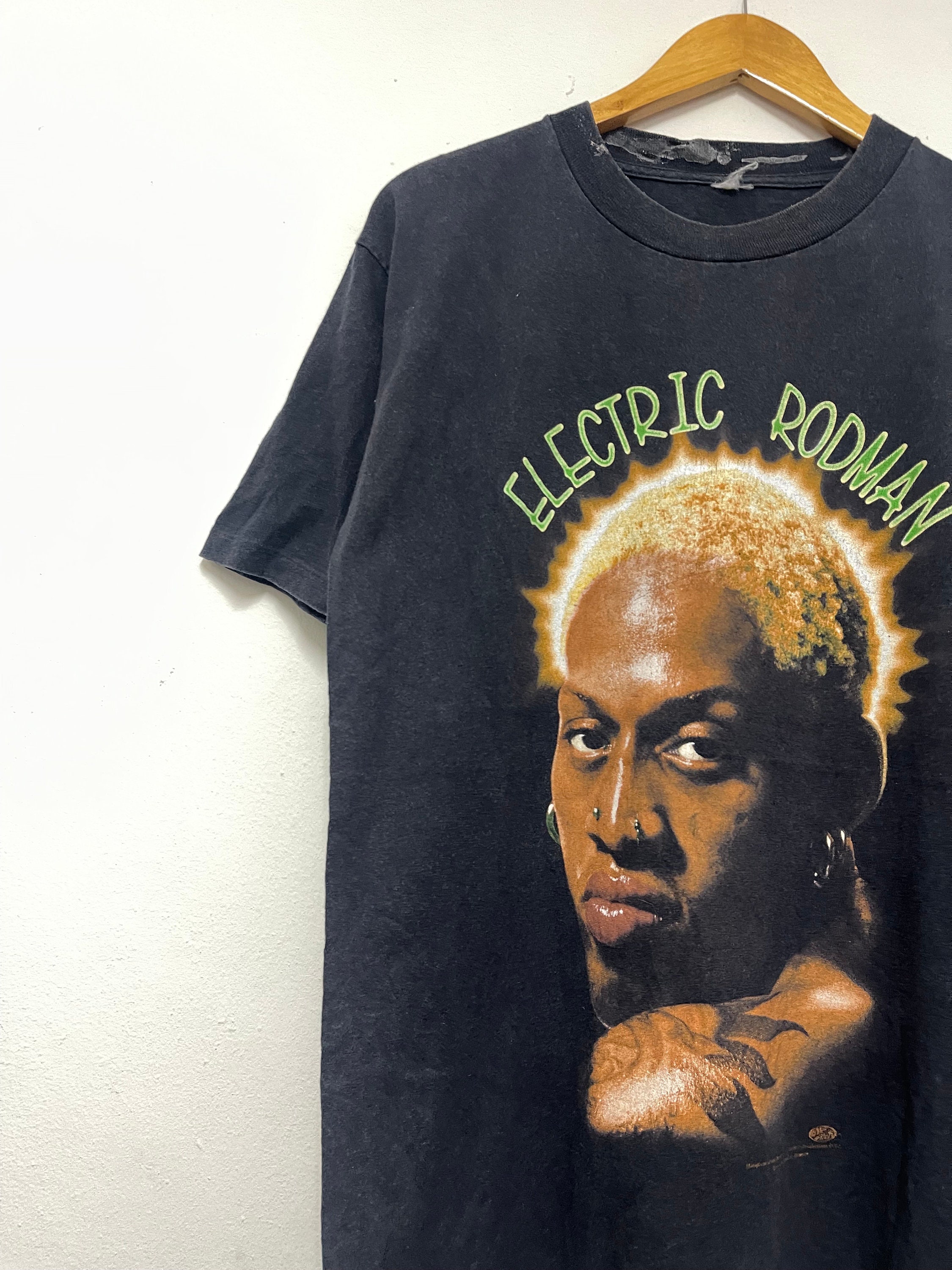 Vintage 90's Dennis Rodman : Electric Rodman 1997 American