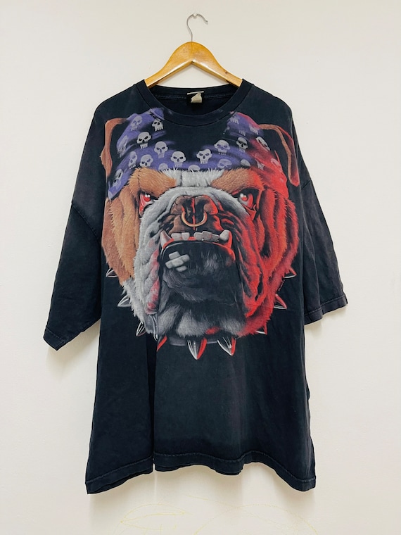 Vintage 90’s Bad Pitbull 1999 T-Shirt / Artworks … - image 1