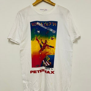 Vintage Original 90's Peter Max Art “ World Cup 1994 Poster