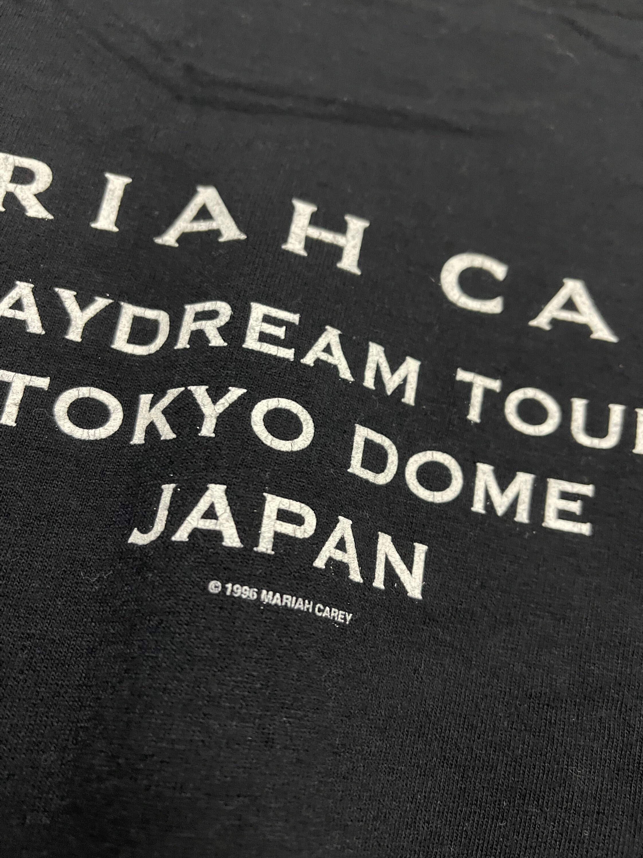 Vintage 90s Mariah Carey “ Daydream Tour 1996 Solo Singer T-shirt 