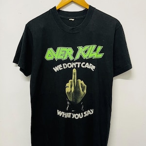 Overkill t shirt - Etsy 日本