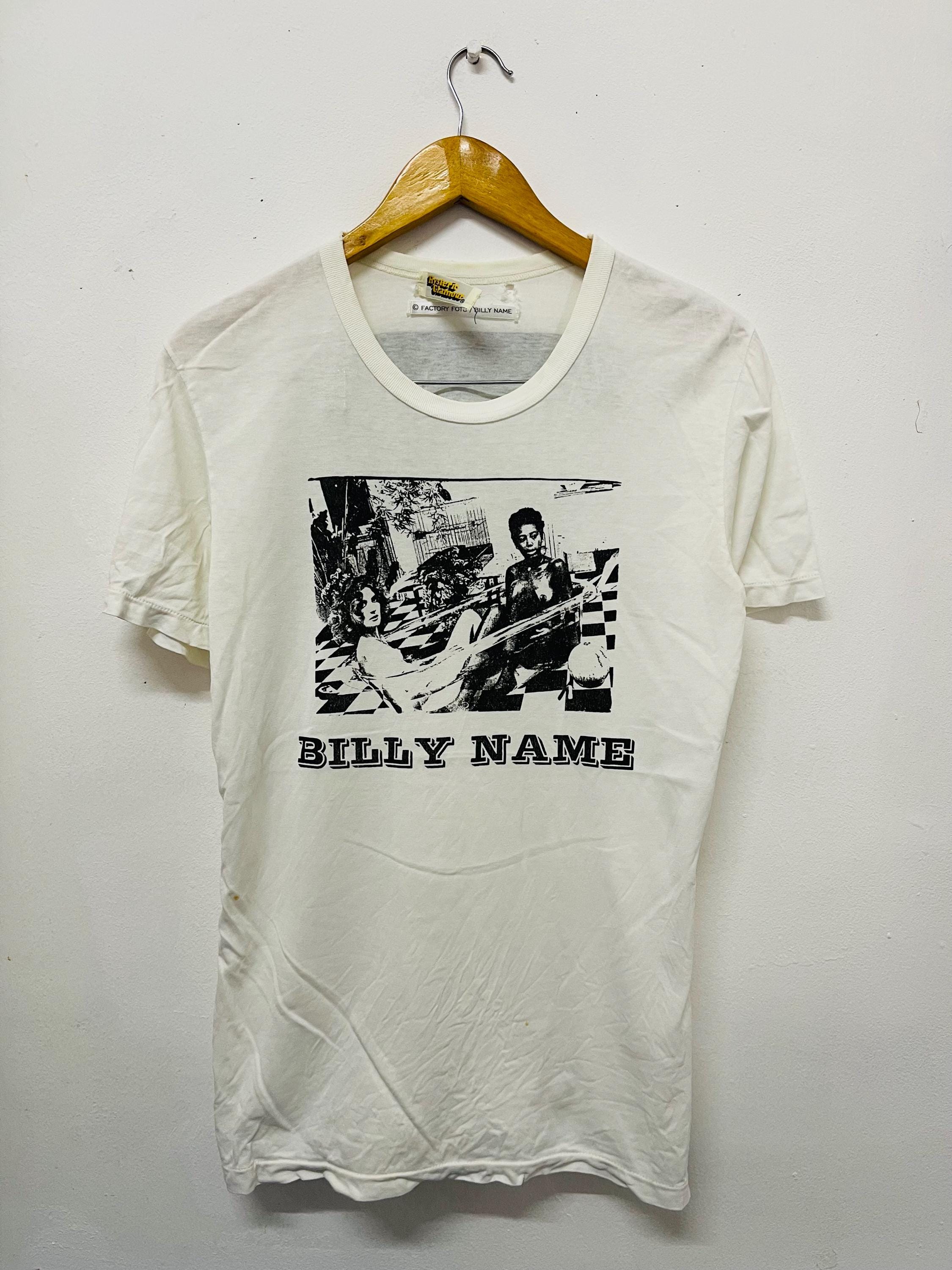 【大放出セール】 Hysteric 90s Vintage Glamour Foto Factory Name Billy : Japan トップス