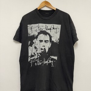 Vintage 90’s Peter Murphy “ Holy Smoke 1992 Alt Rock Band T-Shirt / Punk / Post Punk / Rare / Streetwear / Black / XL