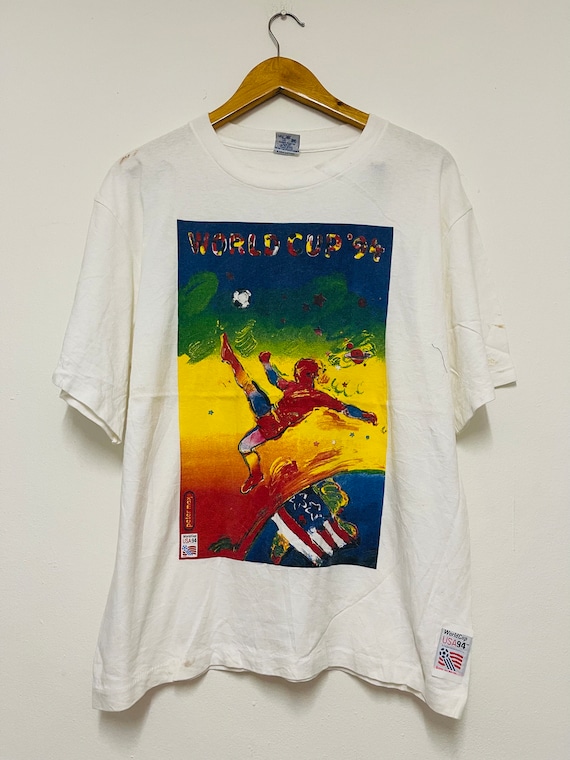 Vintage 90s Peter Max Artwork 1994 T-shirt / Pop Art / Artwork 