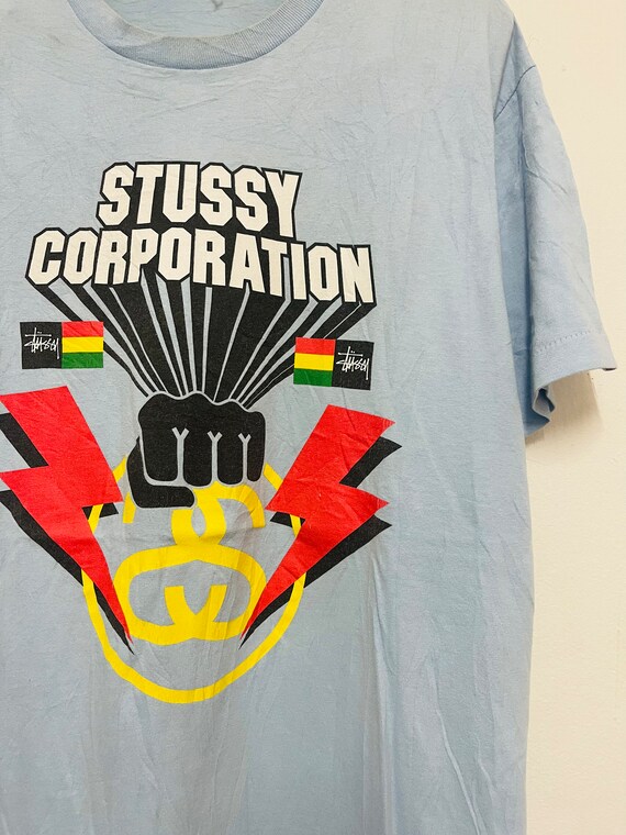 Vintage 90s Stussy “ Resist T-shirt / Modern Streetwear