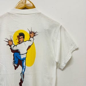 Vintage 90s Joe K.Kao 1990 T-Shirt / Comic / Barcelona Comics / Cartoons / Artwork / Rare / Pop Art / Streetwear / Weiß / S
