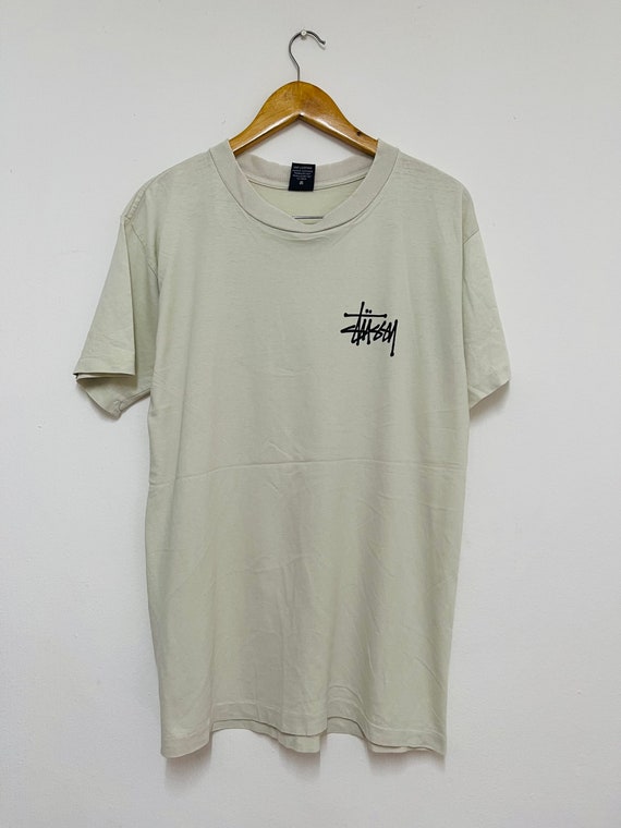 Vintage 90s Stussy Clothing Dragon Streetwear T-shirt / LA Street 