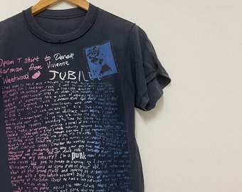 トップス 90s SEDITIONARIES JUBILEE T-SHIRTS VINTAGE 80s JUBILEE VIVIENNE WESTWOOD DEREK JARMAN PUNK T
