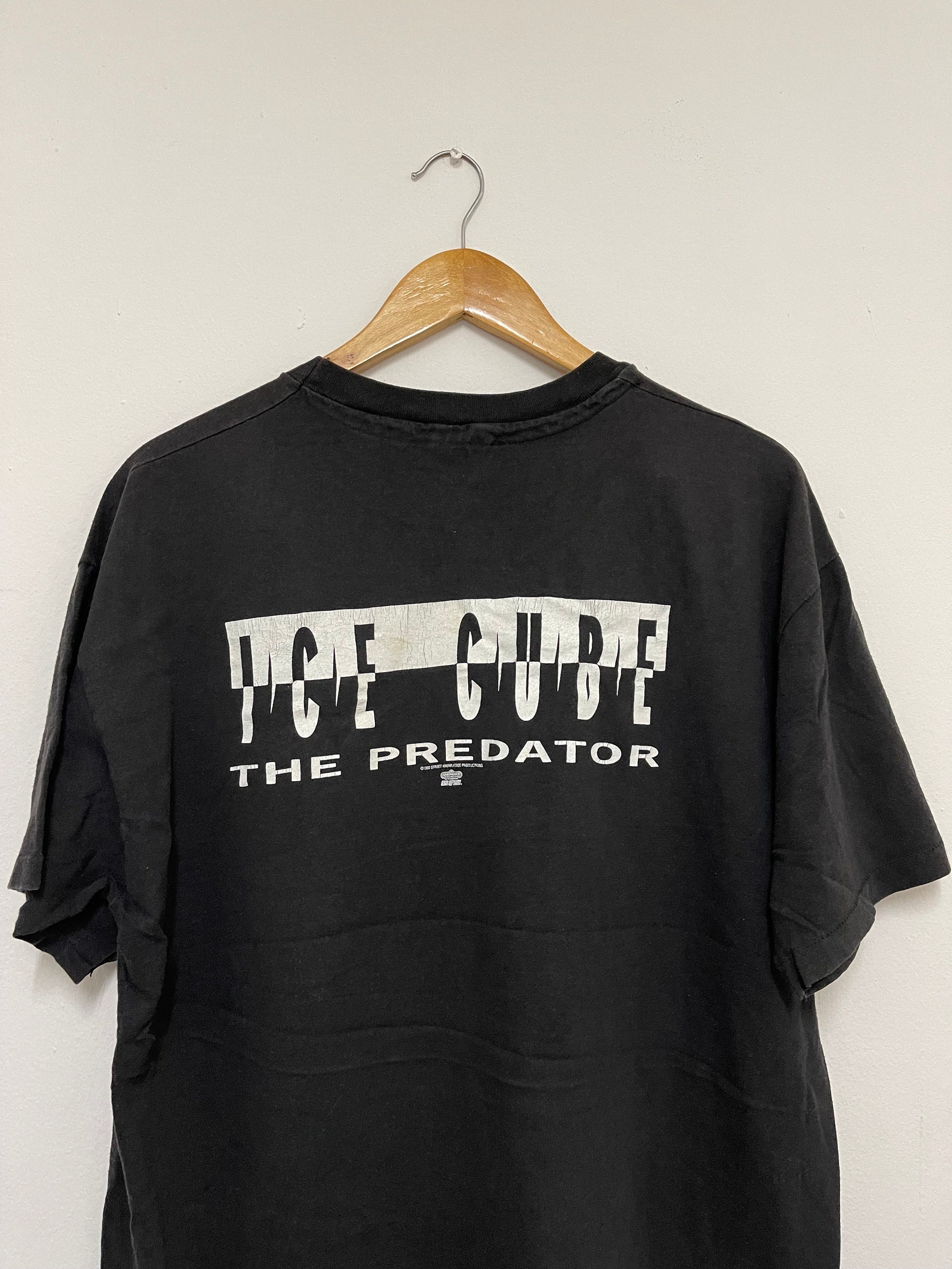 Vintage 90s Ice Cube “the Predator 1992 Rap T-shirt / Hip