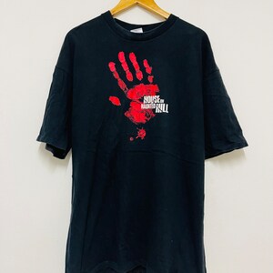 Vintage 90’s House Of Haunted Hill 1999 Horror Film / Mystery / Movie / Streetwear / Black / XL
