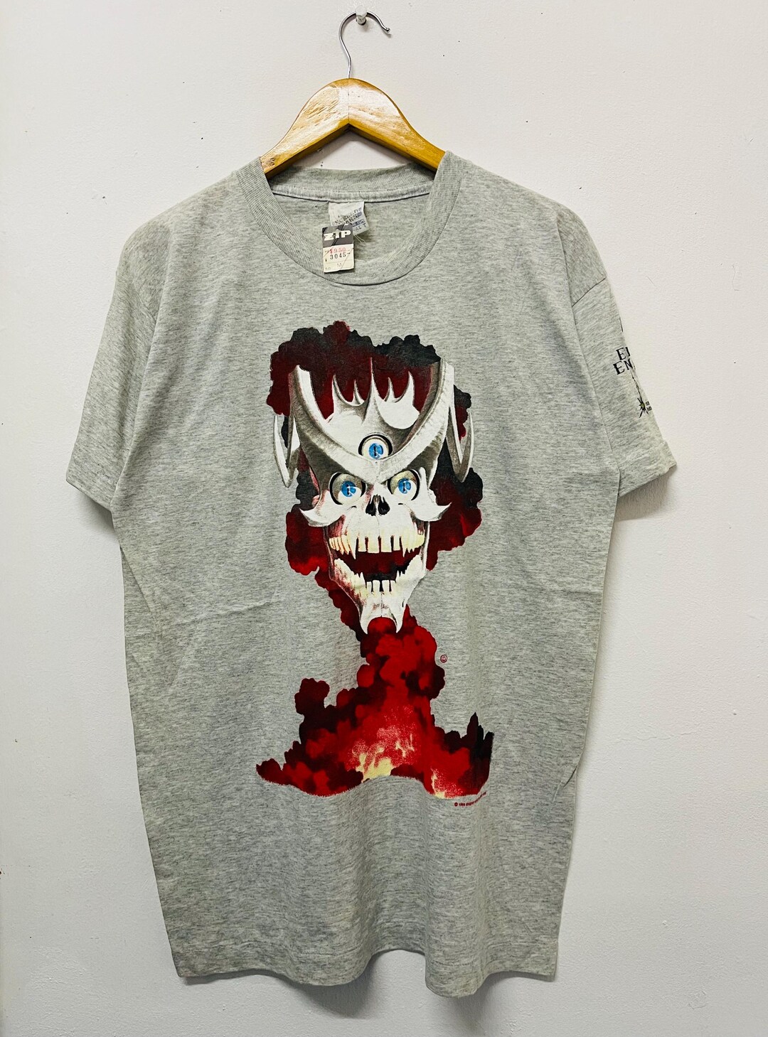 Vintage 90s Energy Energy : Derek Riggs 1995 T-shirt / Artworks ...
