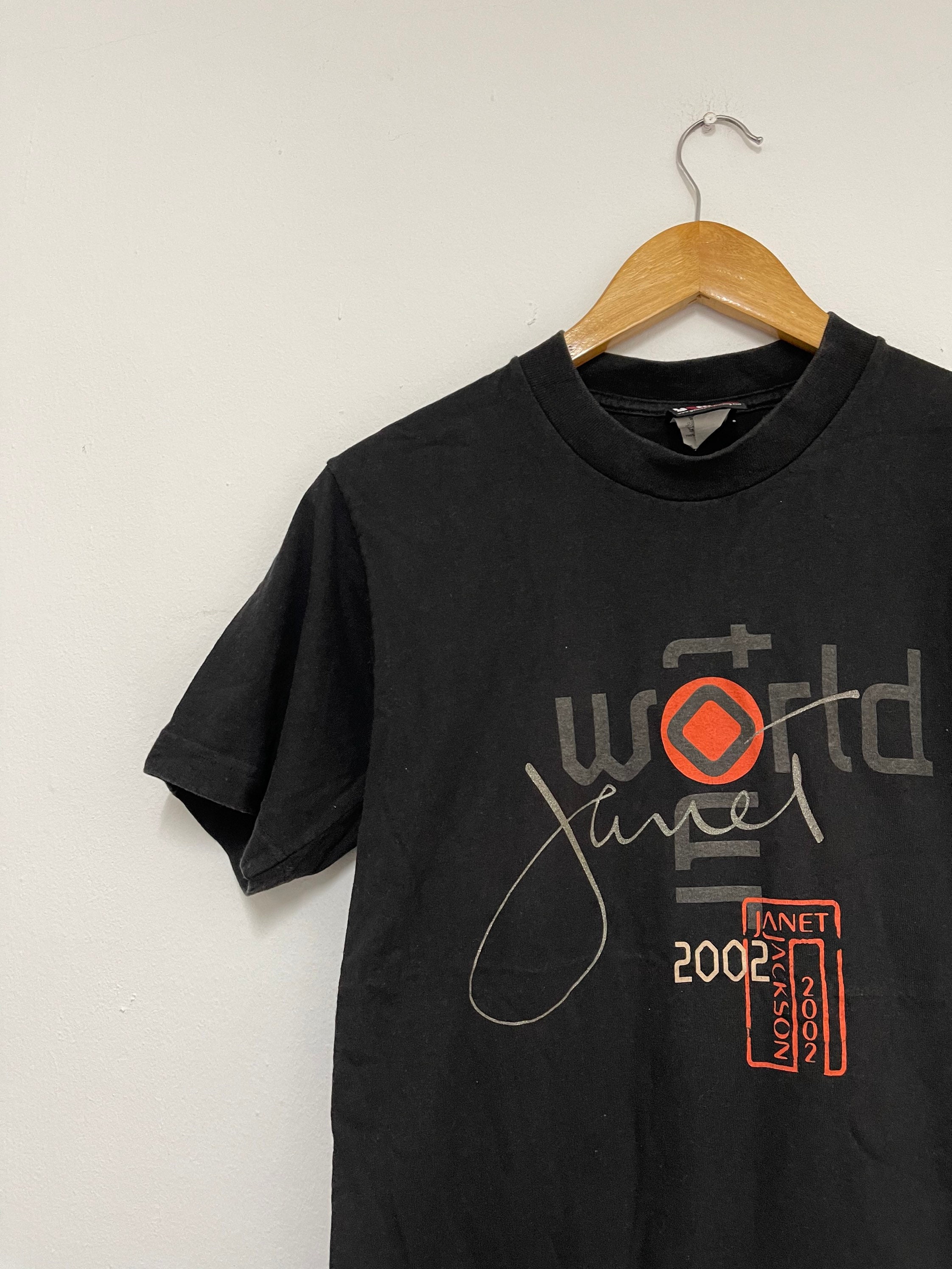 Vintage Y2K Janet Jackson World Tour 2002 T-shirt / Rnb / Soul 